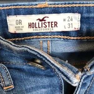 Blue Hollister Skinny Jeans